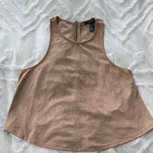 Forever 21 Camel Tank Top